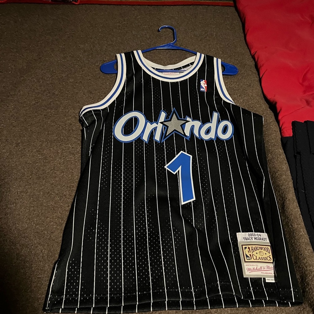 Orlando throwback Mcgrady jersey